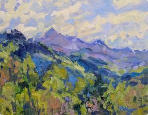 Lavender Mountain-11x14