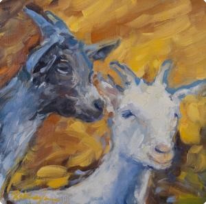 Two Goats-10x10